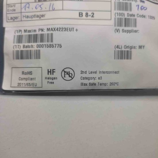 Picture of MAX4223EUT IC