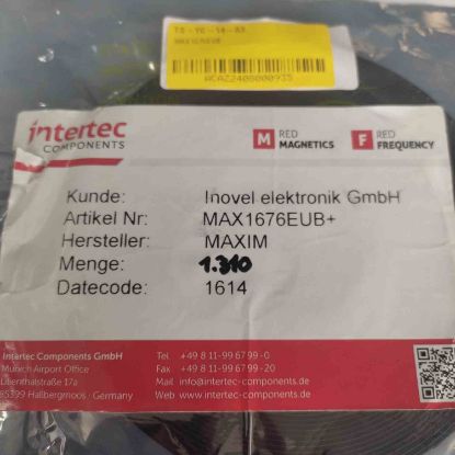 Picture of MAX1676EUB IC