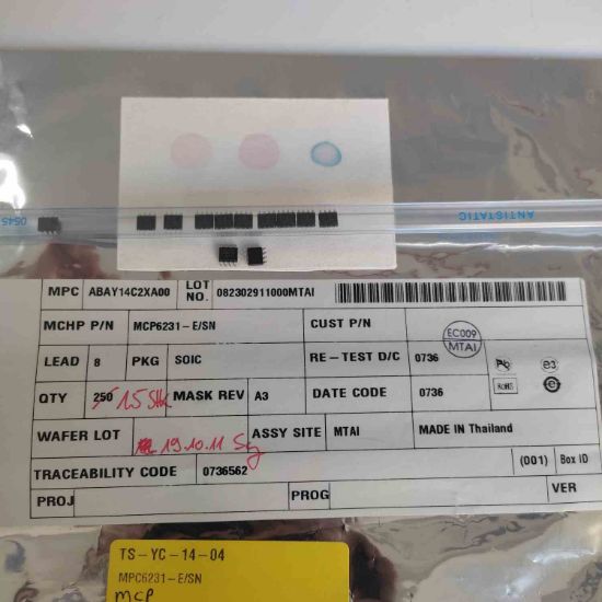 Picture of MCP6231-E/SN