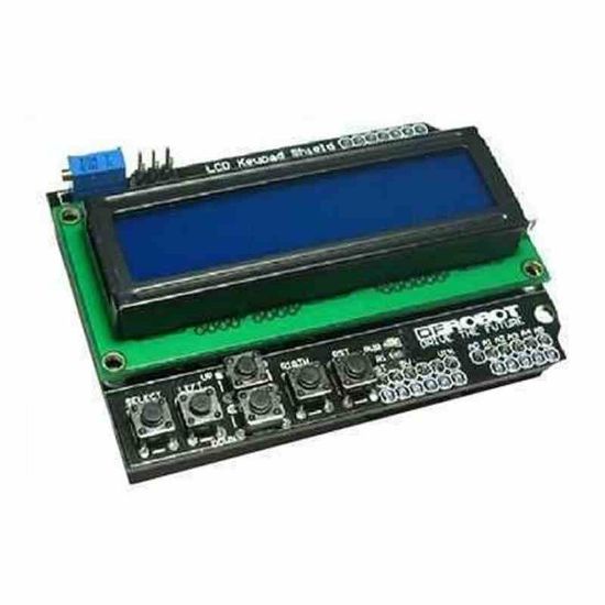 Picture of dfrobot-lcd-arduino-ile-uyumlu-lcd-ve-tuş-takımı