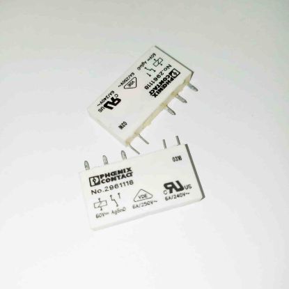 Picture of 2961118-60v-6a-1c-phonixcontact-yassı-röle