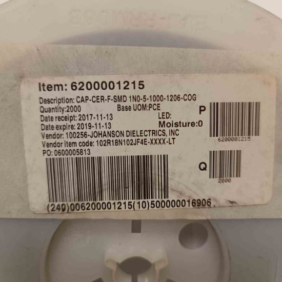 Picture of 102r18n102jf4e-xxxx-lt-0001uf-1kv-1206-capacitor