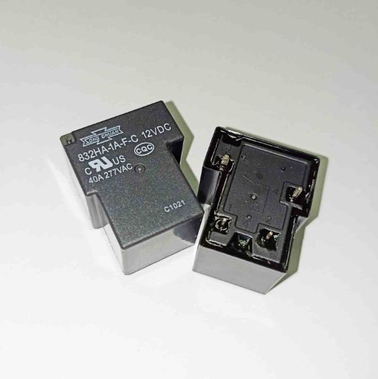 Picture of 832ha-1a-f-c-12v-40a-1no-4pin-relay