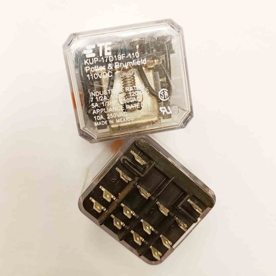 Picture of kup-17d19f-110-110v-10a-4c-14pin-relay