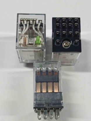 Picture of RE-402DLX 12V 5A 4C 14PIN RELAY