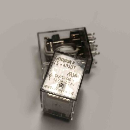 Picture of RE-403DT 24VDC 5A 4C 14PIN RELAY