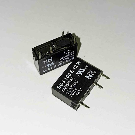 Picture of sg3-100-e-12w-12v-5a-1no-4pin-relay