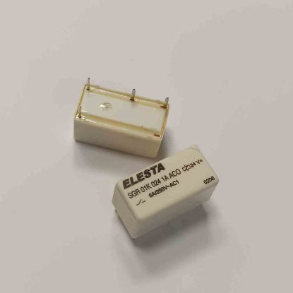 Picture of sgr-01k-024-1a-24v-6a-1no-4pin-relay