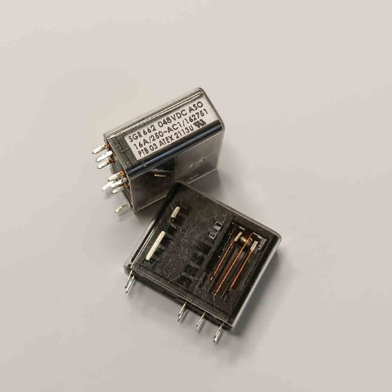 Picture of sgr662048vdc-48v-16a-1c-8pin-relay