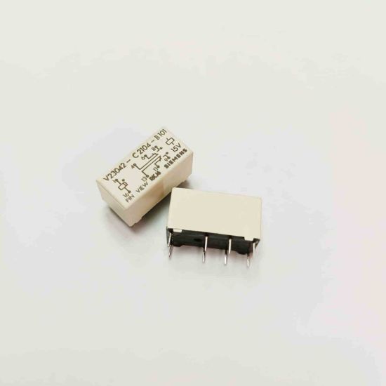 Picture of v23042-c2104-b101-15v-1a-2c-8pin-relay