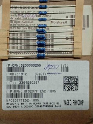Picture of mf0207fte52-1r05-1r05-06w-resistor