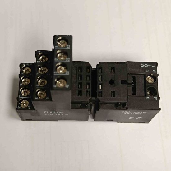 Picture of zfa143s-250v-10a-14pin-relay-socket-14-pin