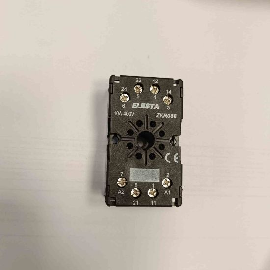 Picture of zkr088-400v-10a-8pin-relay-socket