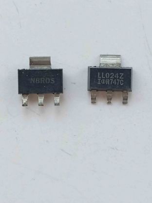 Picture of irll024z-5a-55v-sot223-transistor