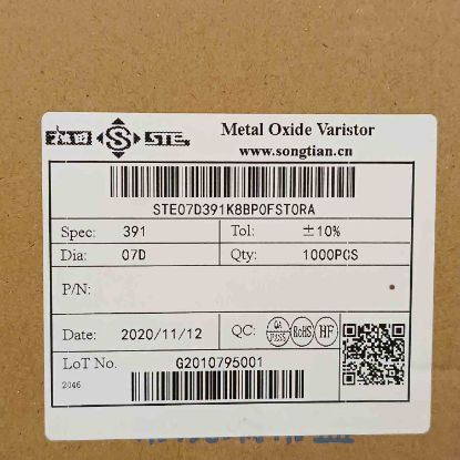 Picture of ste07d391k8bp0fstora-7mm-390v-250vac-vdr