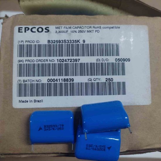 Picture of b3259s3335k9-33uf-220v-225mm-capacitor