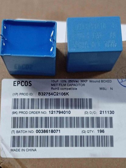 Picture of b32754c2106k-10uf-250vac-capacitor