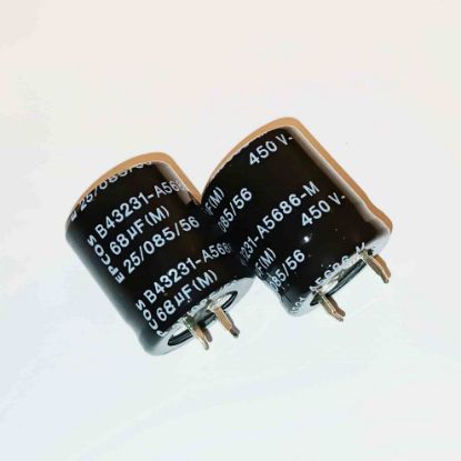 Picture of b43231a5686m-68uf-450v-22x27mm-snap-capacitor