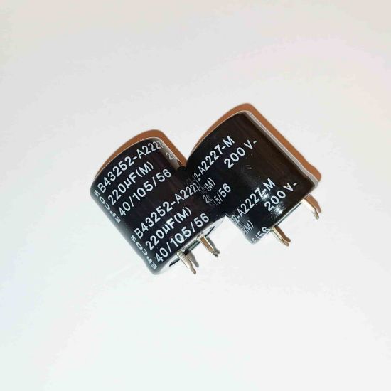 Picture of b43252a2227m-220uf-200v-22x25-105-capacitor