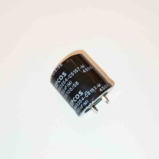 Picture of b43254c5157m-150uf-450v-30x30mm-105-capacitor