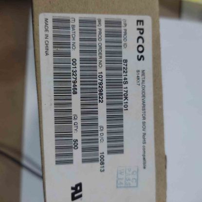 Picture of b72214s170k101-varistor