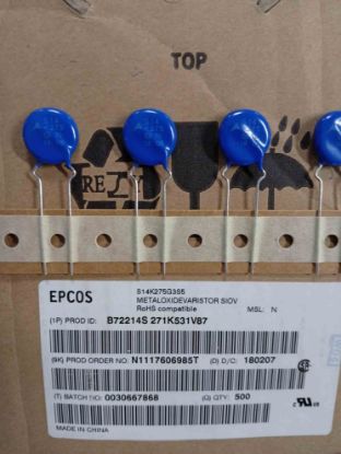 Picture of b72214s271k531v87-varistor-capacitor