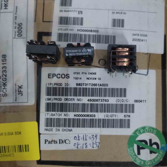 Picture of b82731t2651a020-27mh-065a-şok-bobİn