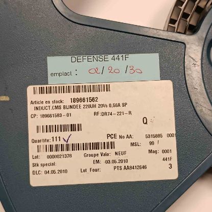 Picture of dr74-221-r-220uh-056a-inductor