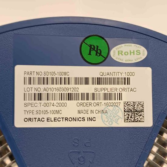 Picture of sd105-100mc-10uh-26a-10x55mm-inductor