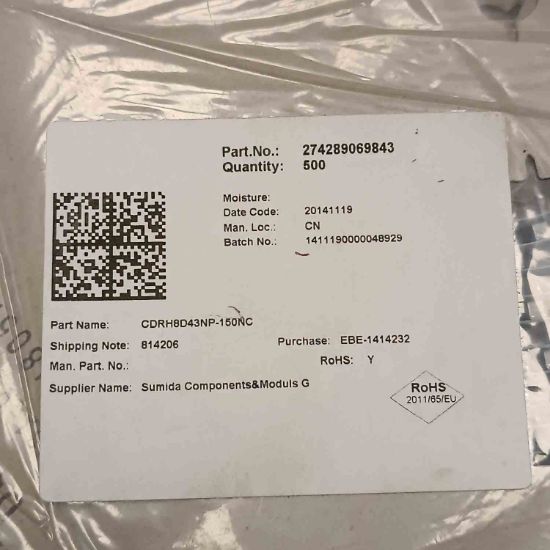 Picture of cdrh8d43np-150nc-15uh-23a-83x83x45-inductor