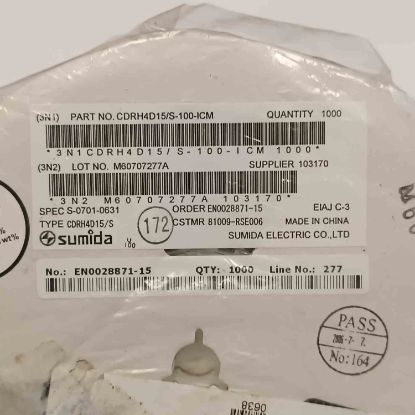 Picture of cdrh4d15s-100-1mc-10uh-11a-44x44x17-inductor