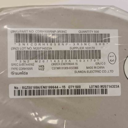 Picture of cdrh105rnp-3r3nc-3r3-inductor