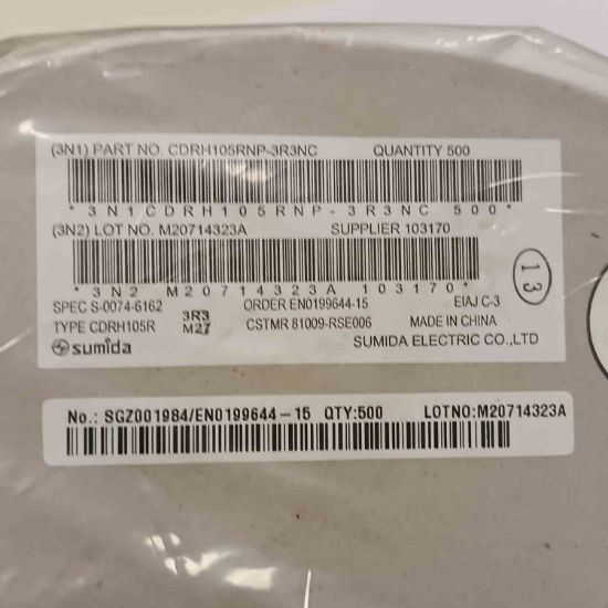 Picture of cdrh105rnp-3r3nc-3r3-inductor