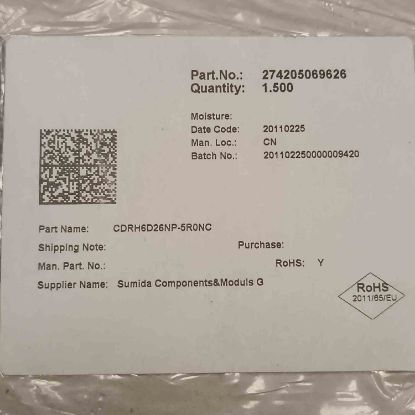 Picture of cdrh6d26np-5r0nc-5uh-22a-67x67x28-inductor