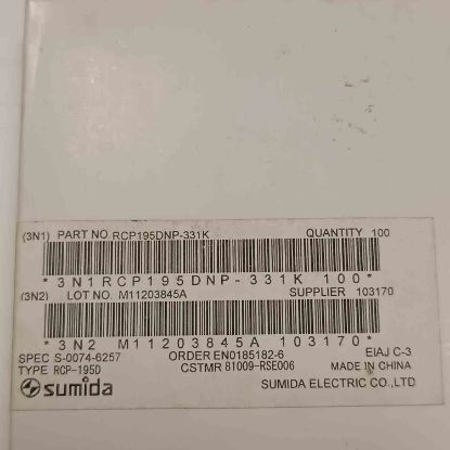 Picture of rcp195dnp-331k-330uh-054a-105x95-inductor