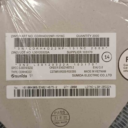 Picture of cdrh4d22np-151nc-150uh-047a-5x5x24-inductor