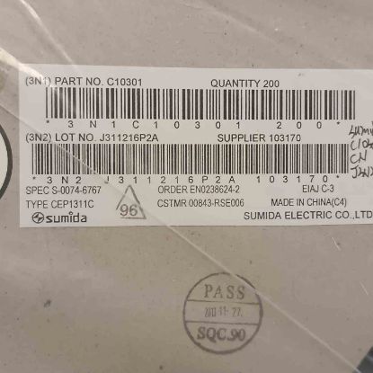 Picture of cep1311c-10301-13n3-inductor