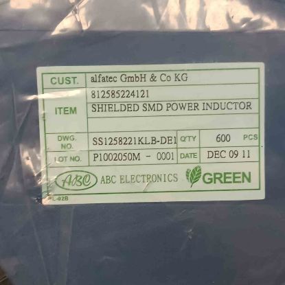 Picture of ss1258221klb-de1-220uh-inductor
