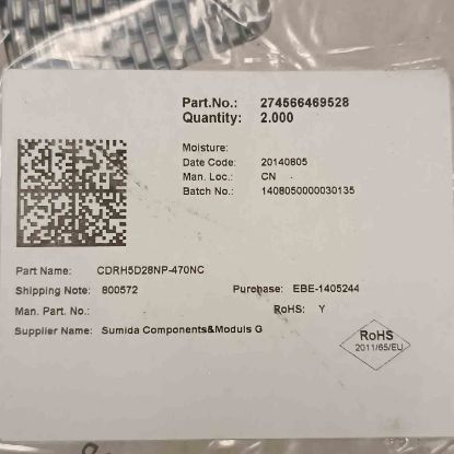 Picture of cdrh5d28np-470nc-47uh-062a-6x6x3-inductor