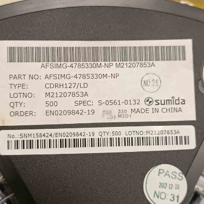 Picture of cdrh127lndp-330mc-33uh-39a-123x123x8-inductor