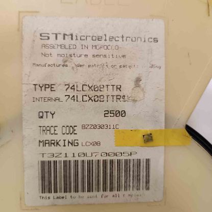 Picture of 74lcx08ttr-tsop14-ic