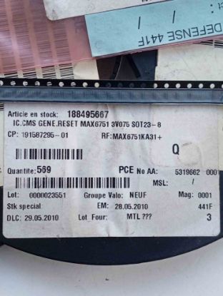 Picture of max6751ka31-ic