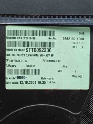 Picture of bas16lt3g-diode