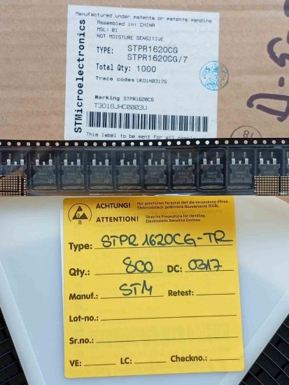 Picture of stpr1620cg-tr-16a-200v-to263-diode