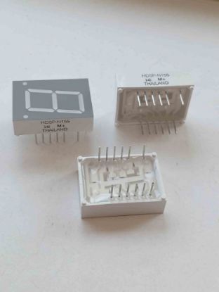 Picture of hdsp-n155-red-7-segment-1-character-common-cathode