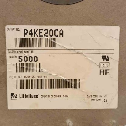 Picture of p4ke20ca-20v-400w-diode