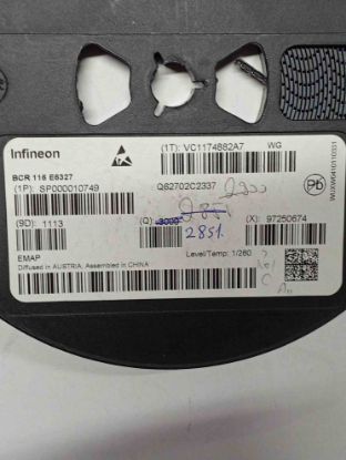 Picture of bcr116e6327-transistor