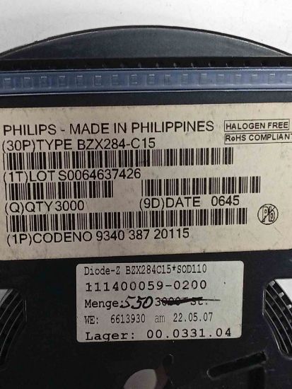Picture of bzx284-c15-15v-sod110-smd-diode