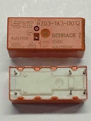 Picture of rz03-1a3-d012-12v-16a-1no-6pin-schrack-güç-röle