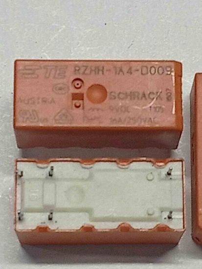 Picture of rzhh-1a4-d009-9v-16a-1no-6pin-relay-2